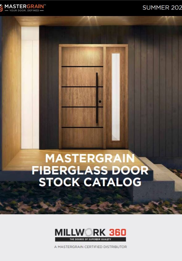 2023 Millwork 360 Mastergrain Exterior Doors Catalog